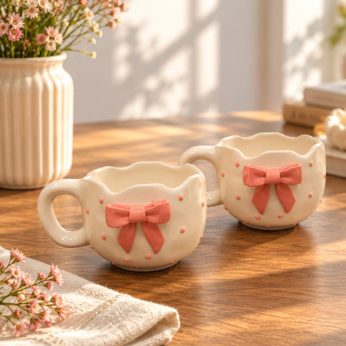 Mug With A Bow