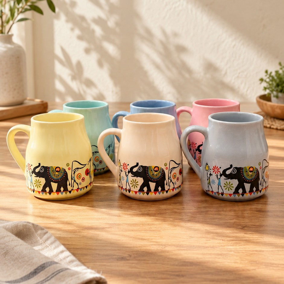 Worli Tea Cups - Set of 6