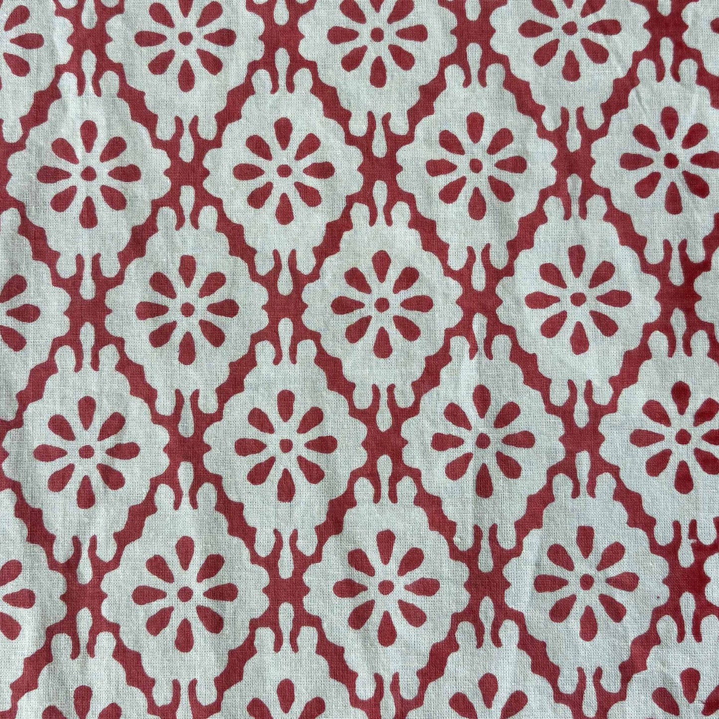 Everyday Classics - Red - Flat I Fitted Bedsheet (90x108 Inches)