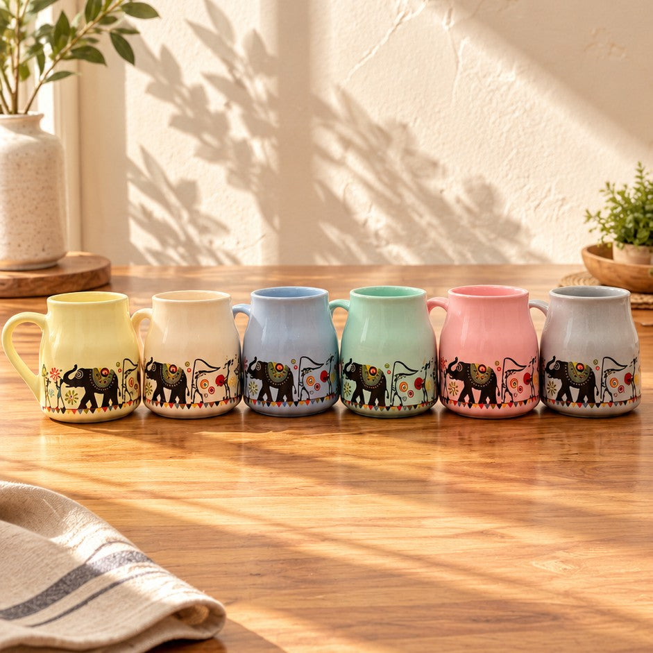 Worli Tea Cups - Set of 6