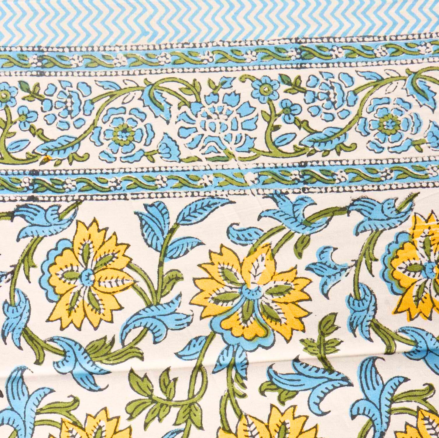Amaltaas  Hand Block Printed Center Table Cover