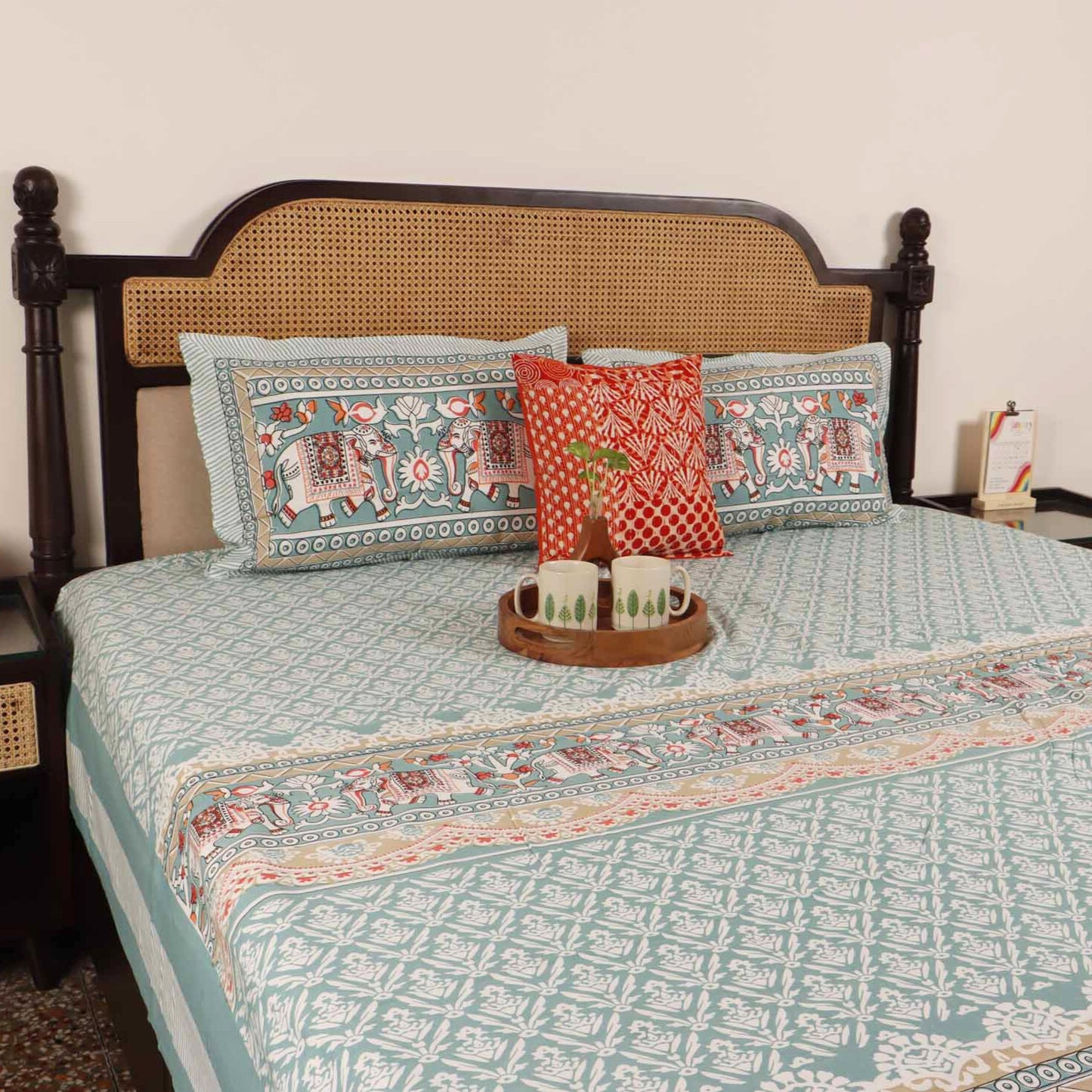 Matang - Flat I Fitted Bedsheet (108x108 Inches)