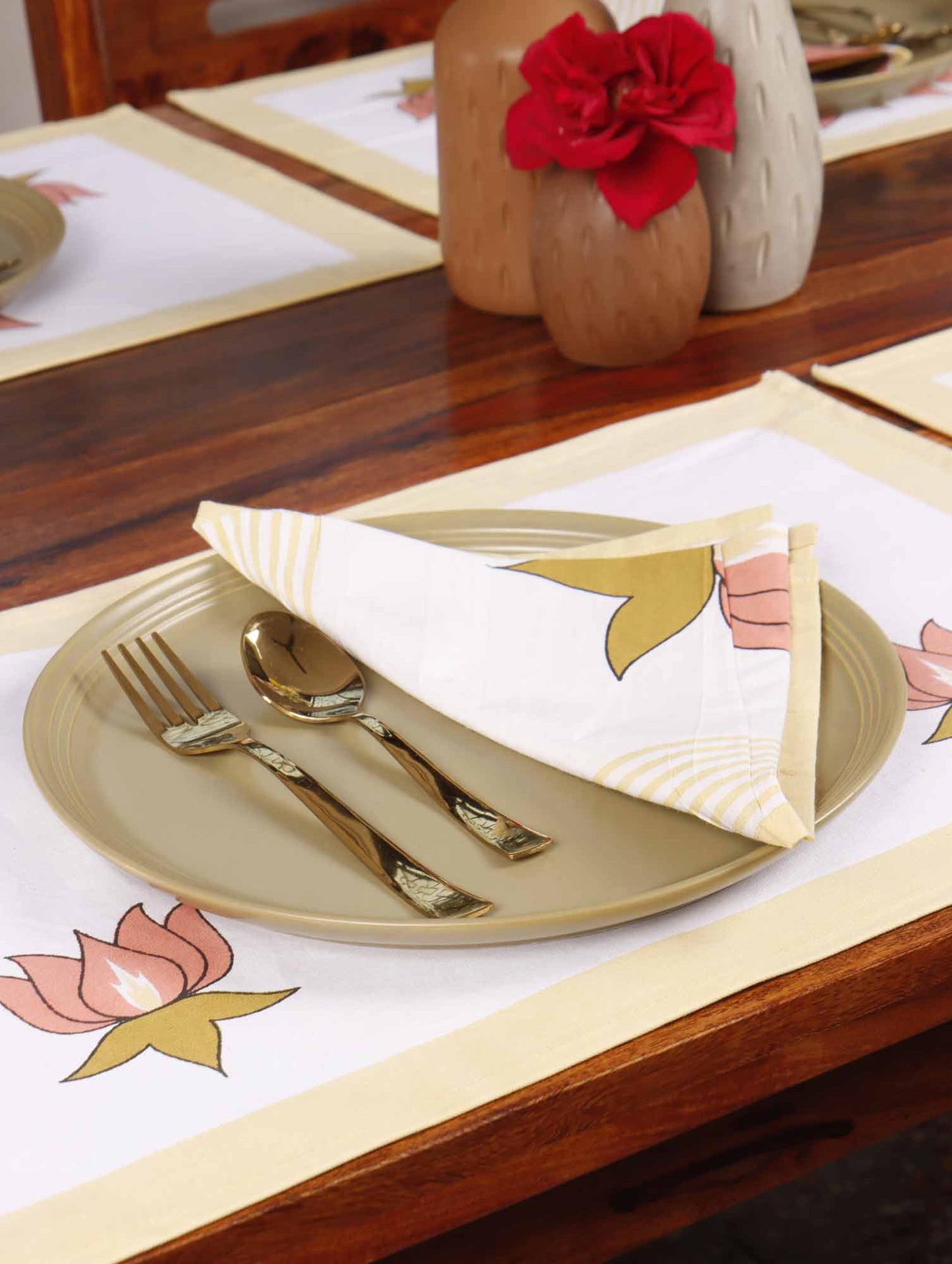 Kamal - Table Runner, Table Mats and Napkins