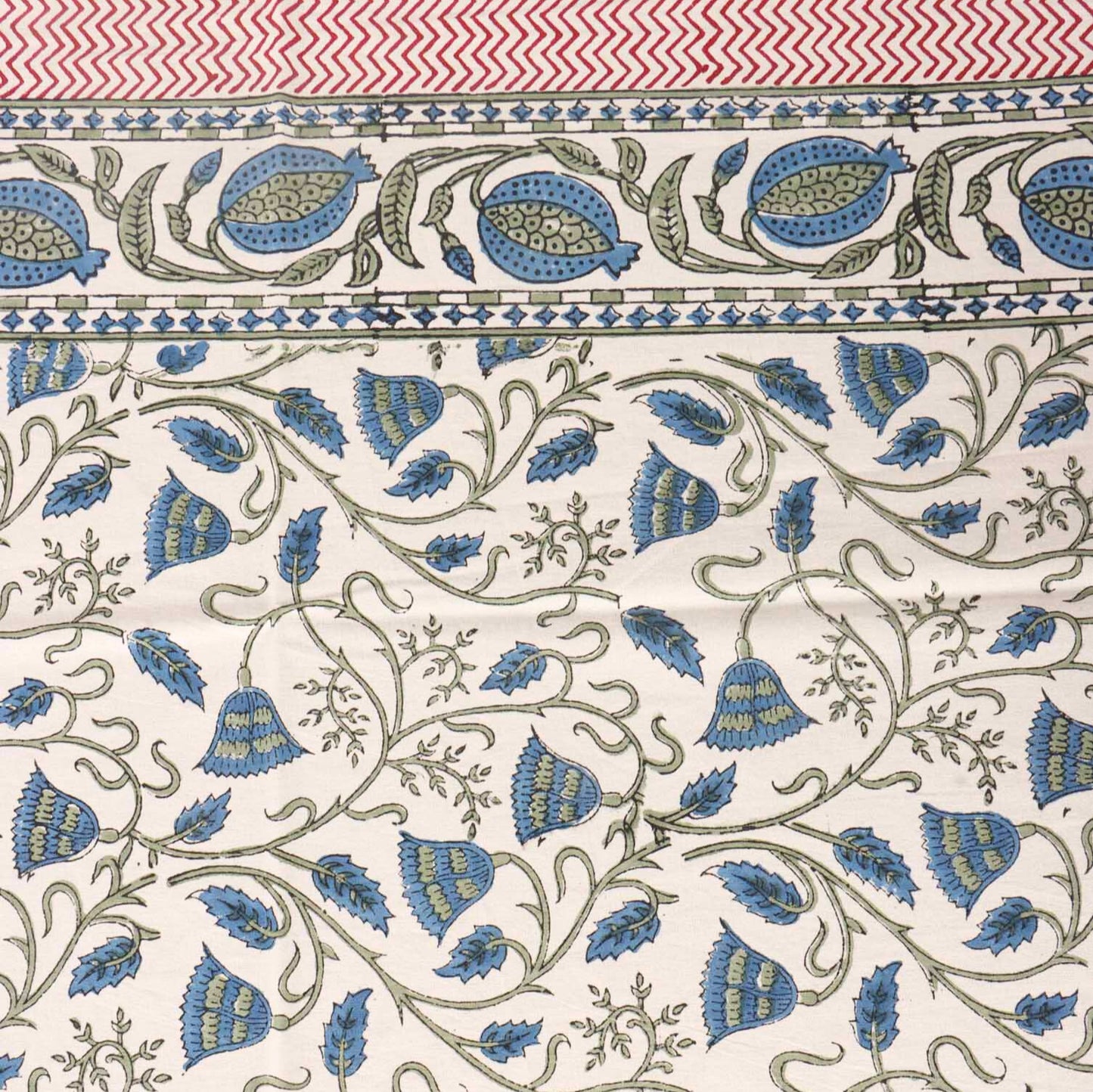 Vasundhara  Hand Block Printed Center Table Cover