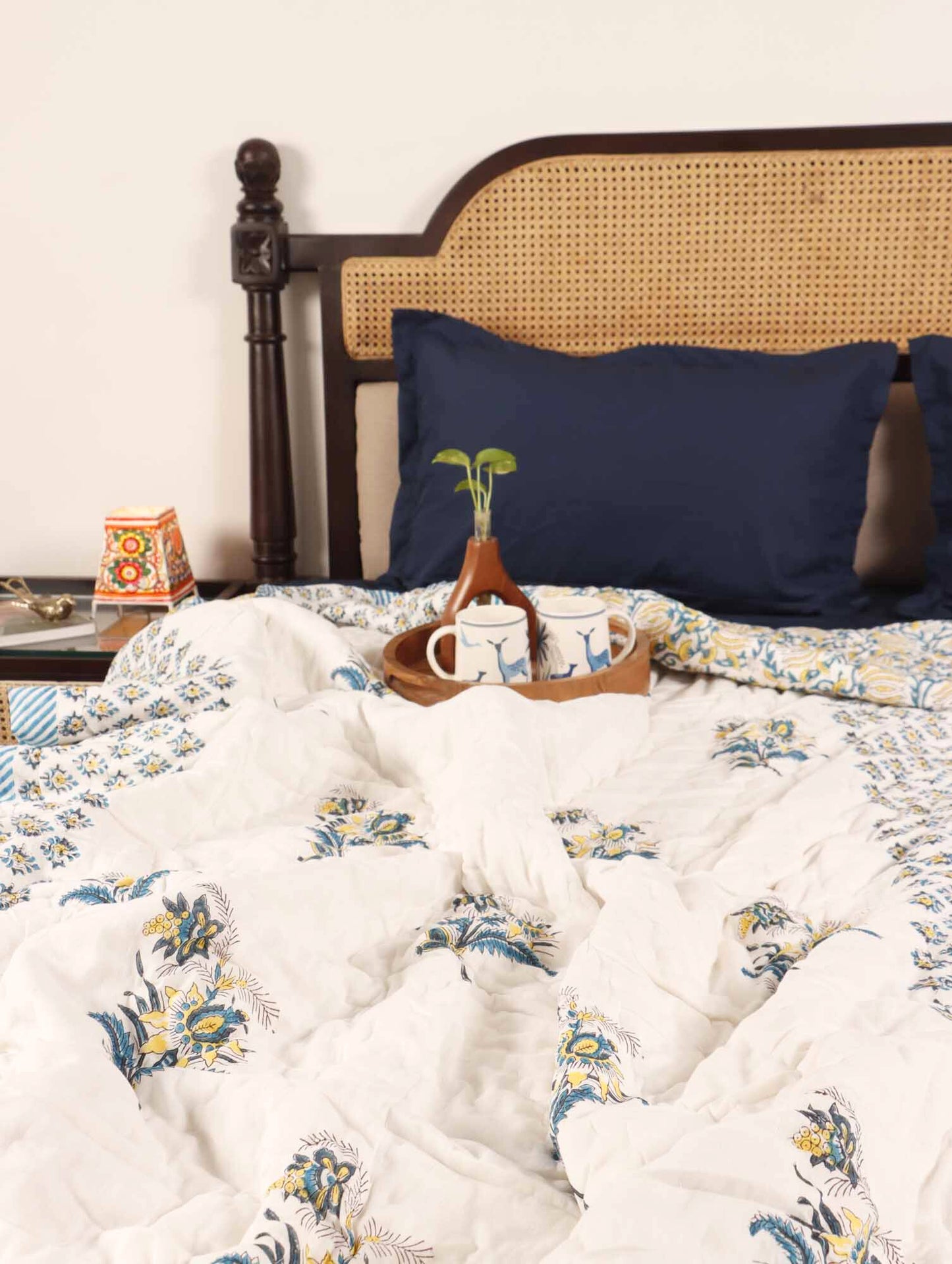 Pashmeena - Hand Block Razai