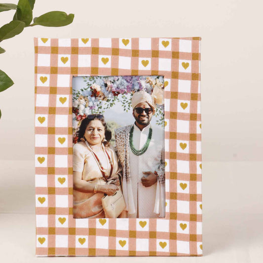 Fabric Photo Frame - 09