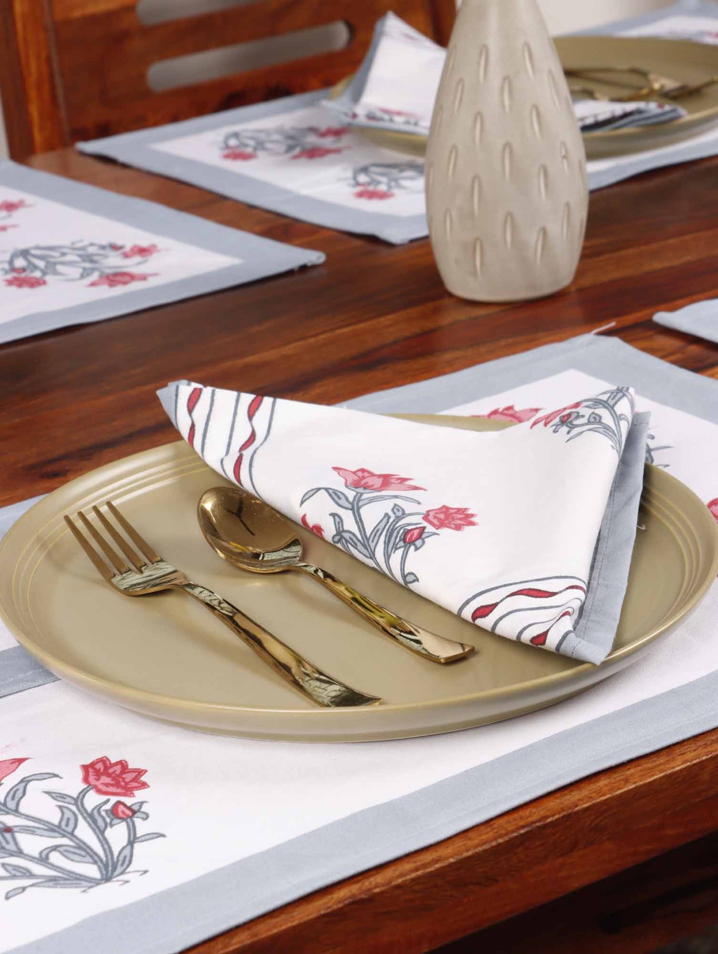 Shalimar Blue - Table Runner, Table Mats and Napkins
