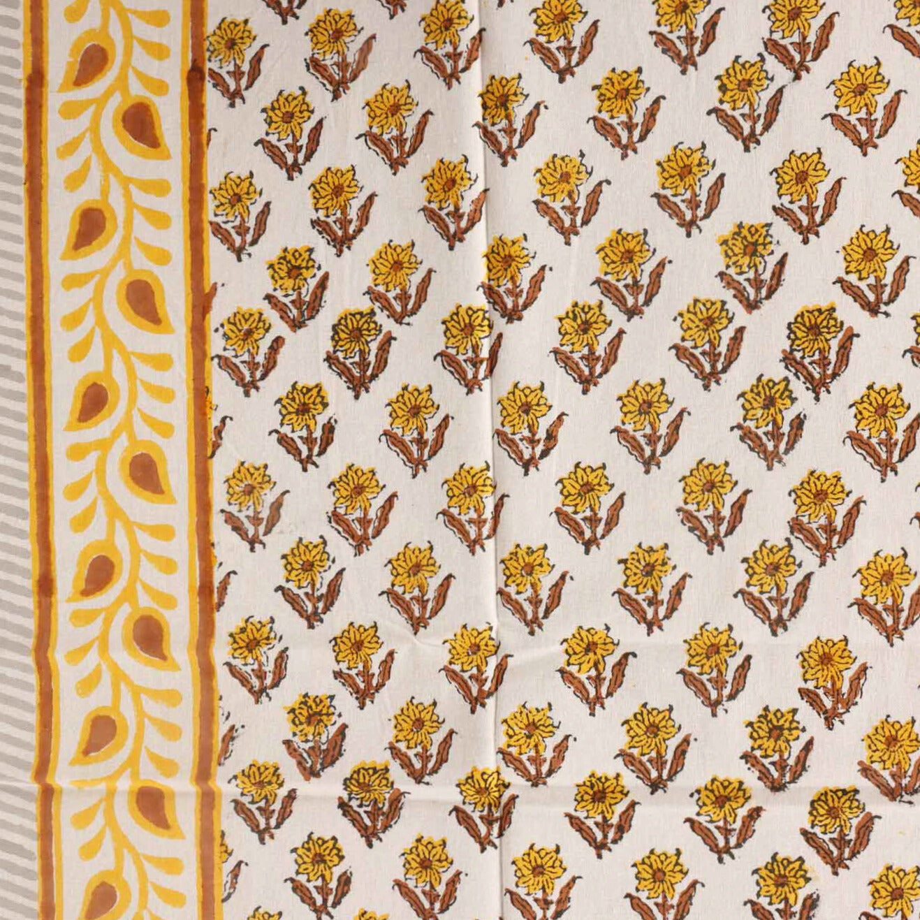 Vasanti Hand Block Printed Center Table Cover