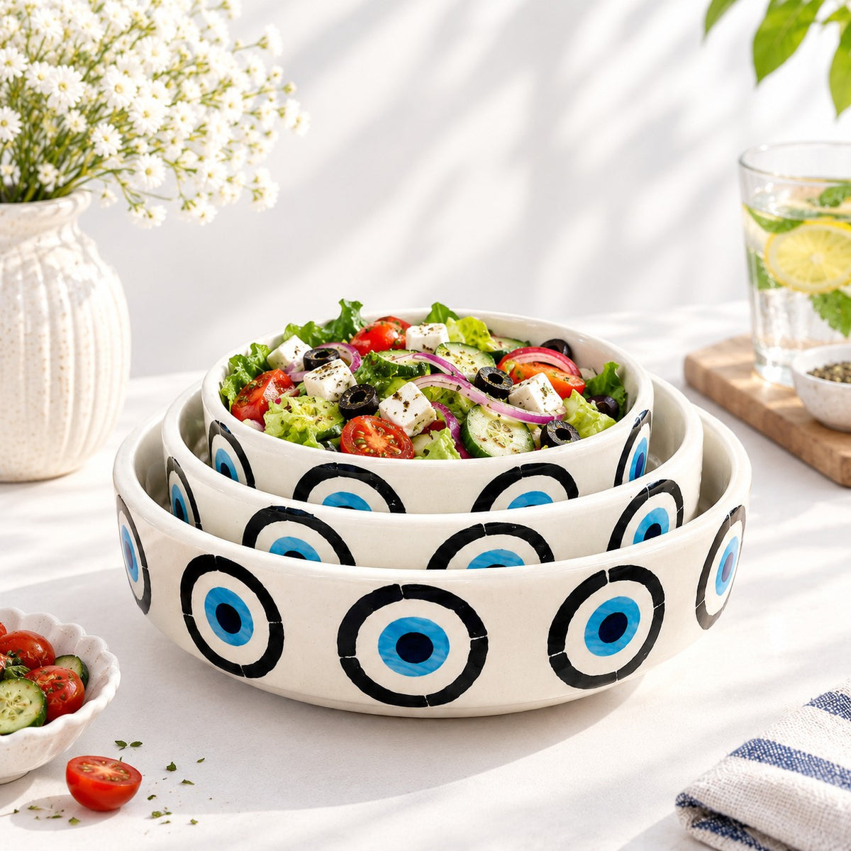 Evil Eye - Salad I Baking Trays - Set of 3