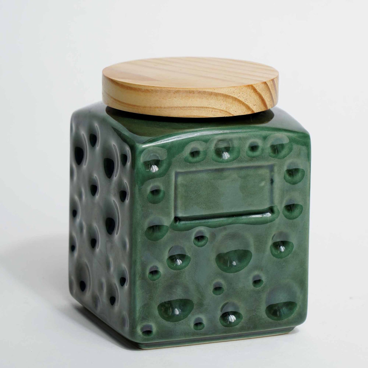 Versatile Storage Jar with Pine Wood Air - Tight Lid