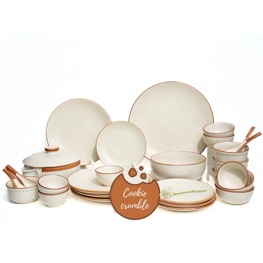 Cookie Crumble – Dinner Set for 4 – Set of 27