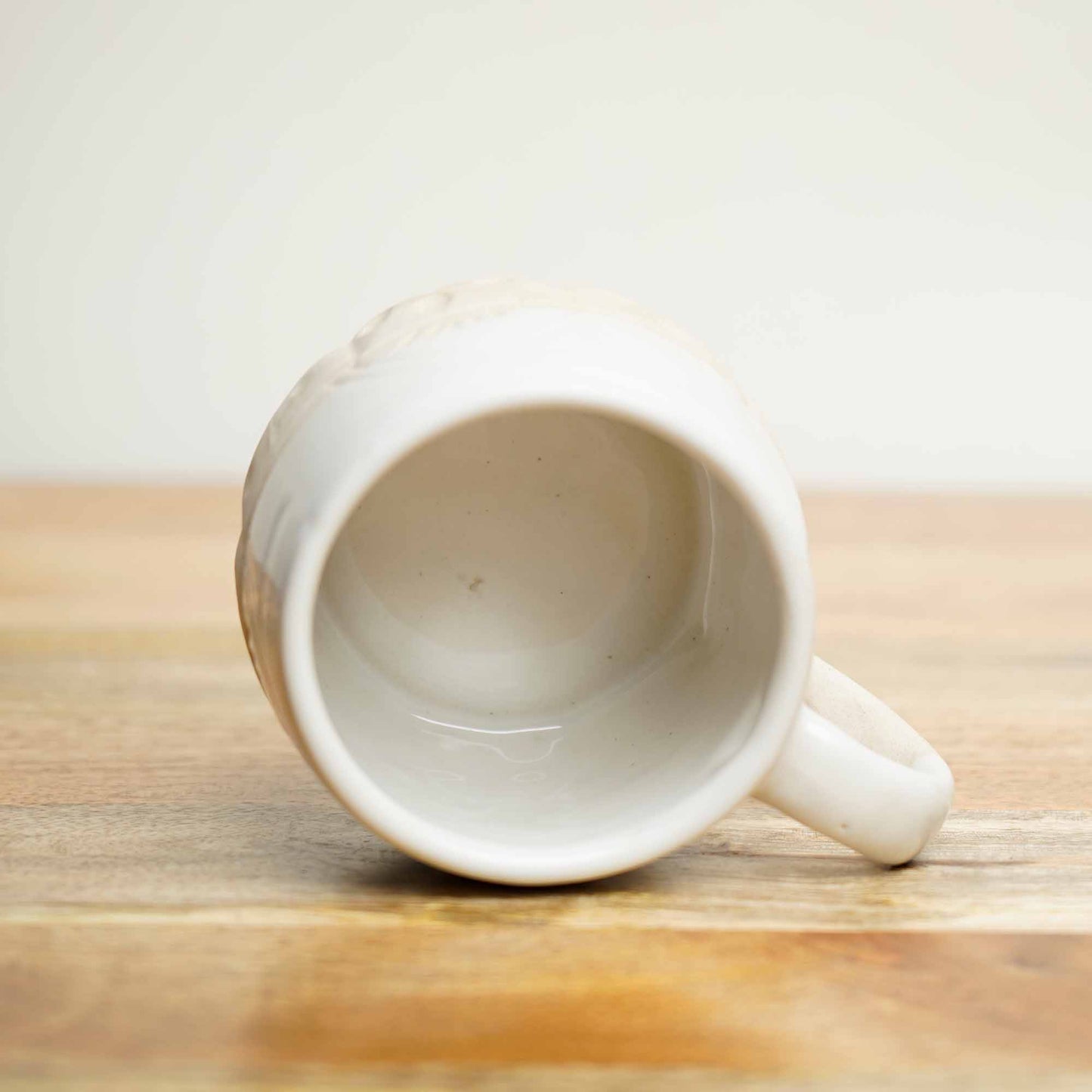 Earthy Matte Stout Hot Chocolate Mug - White