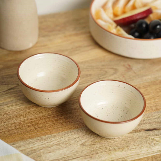 Cookie Crumble - Small Curry/Dessert Bowls - Set of 2