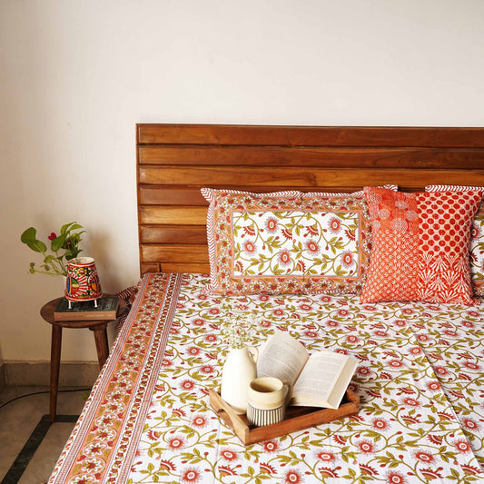 Nazakat – Flat I Fitted Bedsheet (90x108 Inches)