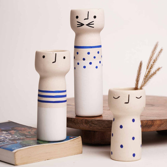 Cute and Petite Vases - Set of 3