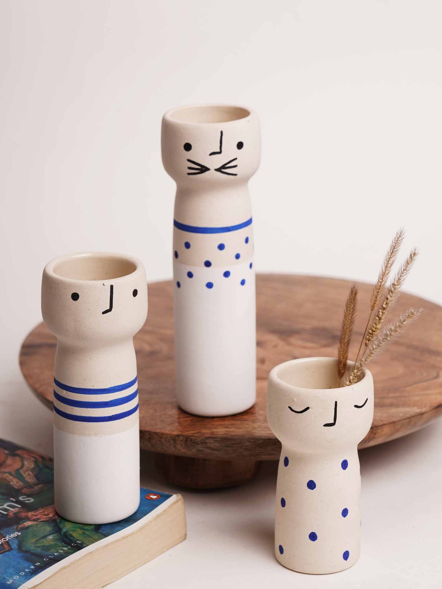 Cute and Petite Vases - Set of 3