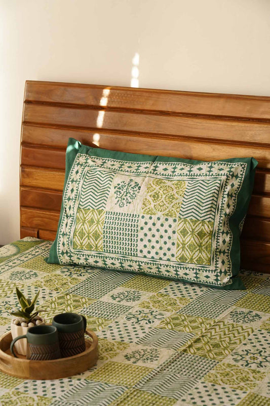 Gulmarg – Green –Single Bed Bedsheet