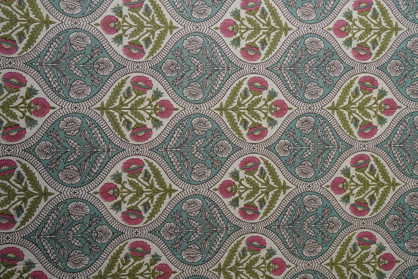 Khushi -Flat I Fitted Bedsheet (108x108 Inches)