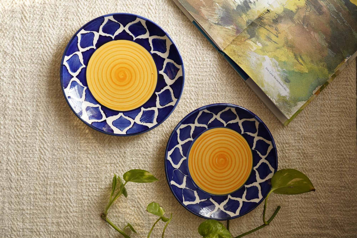 Moroccan Quarter Plates - Set of 2