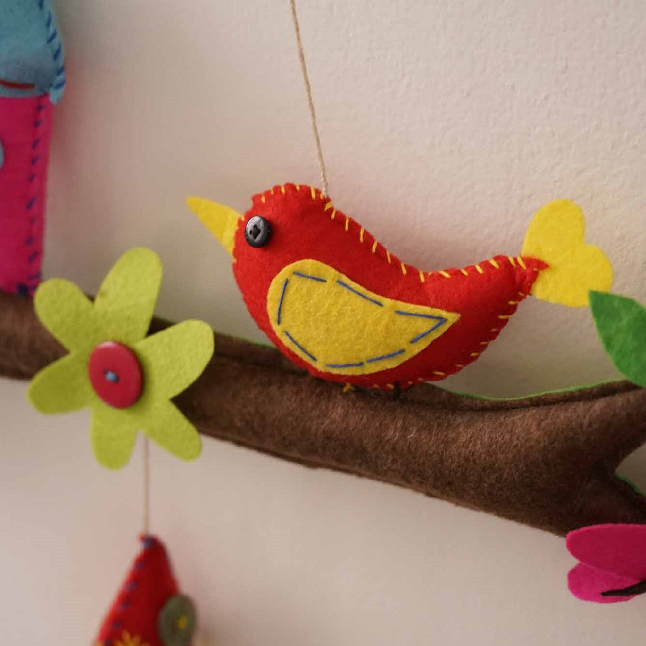 Felt House Hanging