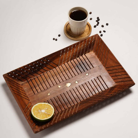 Royal Wooden Tray - Rectangle