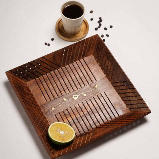 Royal Wooden Tray - Square