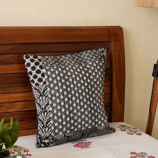 Kaala - Kantha Cushion Cover