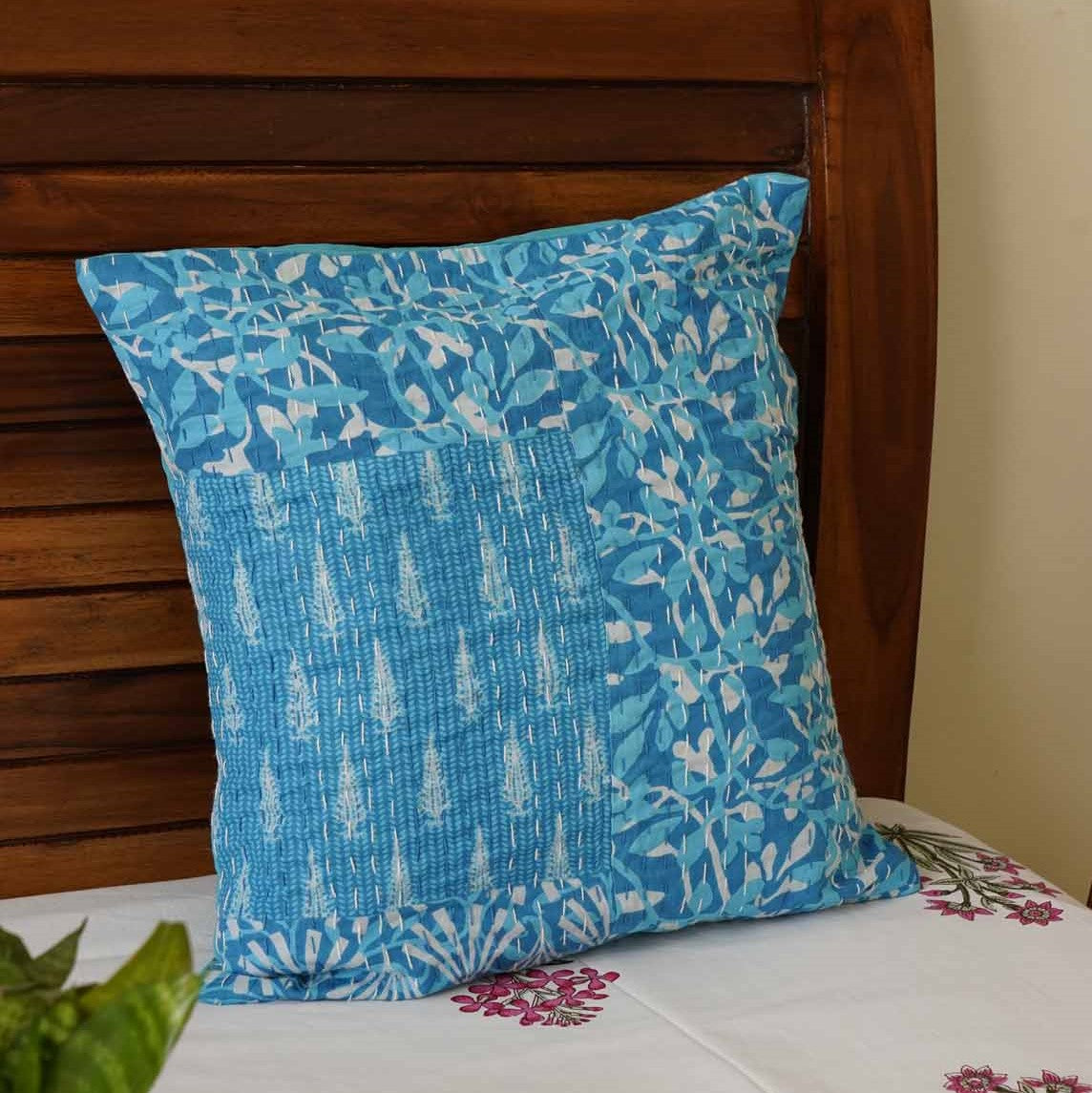 Gagan – Kantha Cushion Cover