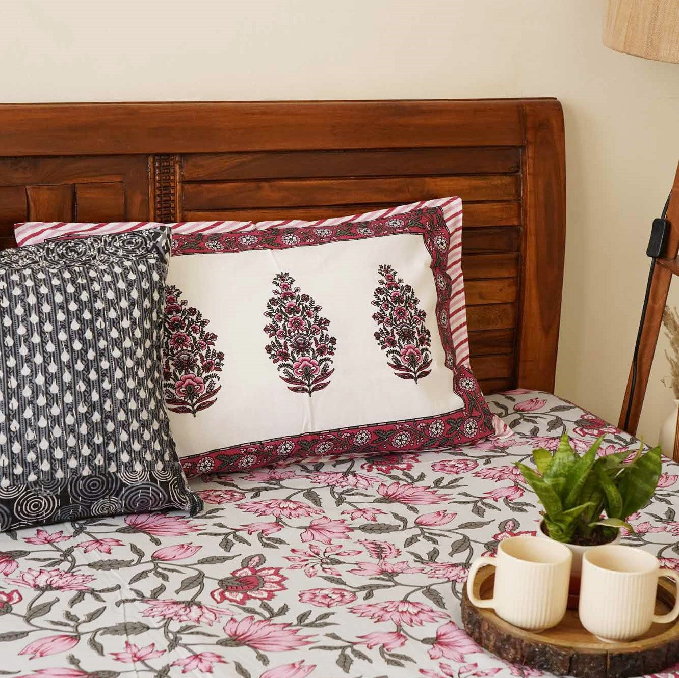 Anokhi – Flat I Fitted Bedsheet (108x108 Inches)