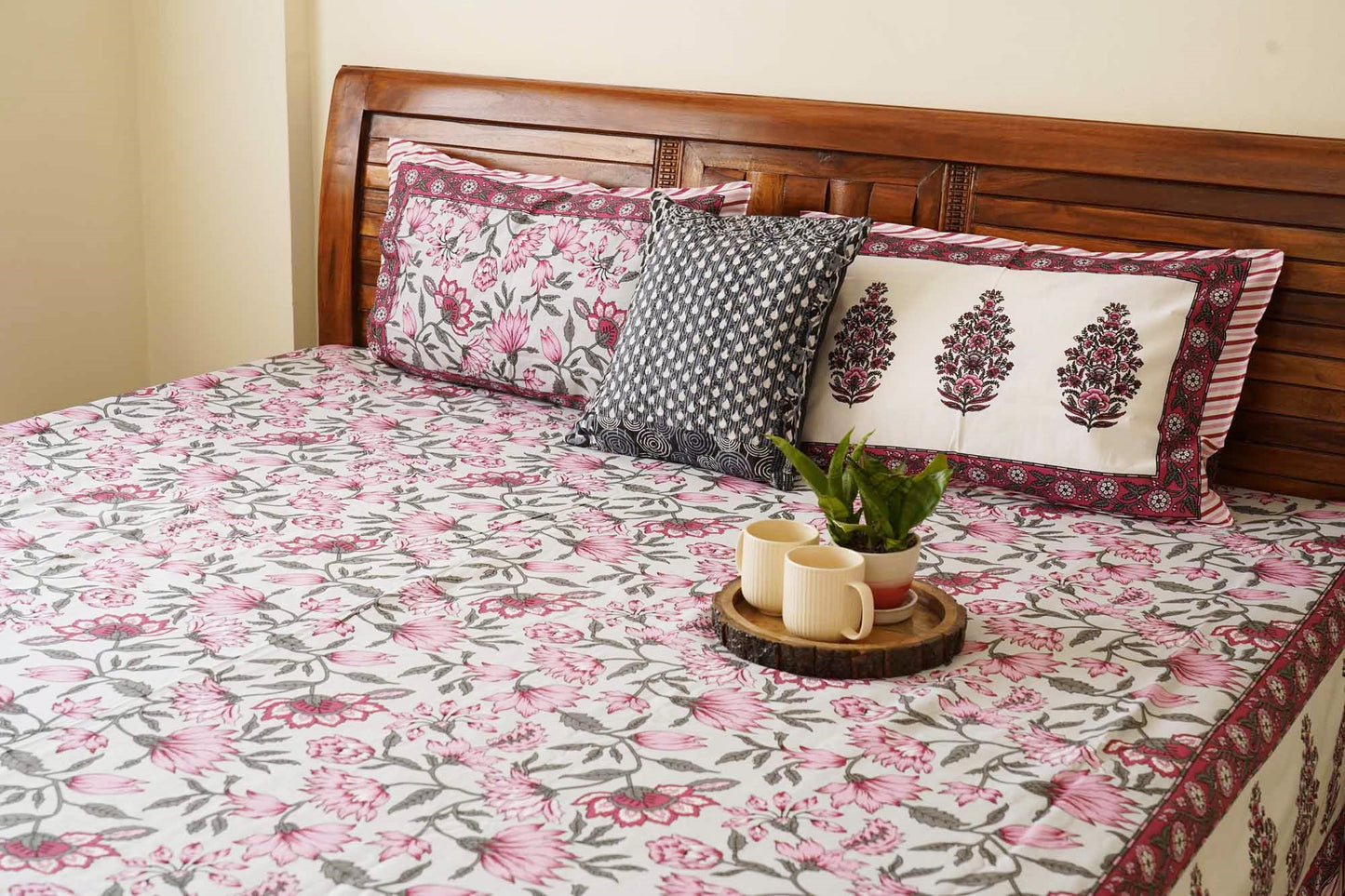 Anokhi – Flat I Fitted Bedsheet (108x108 Inches)