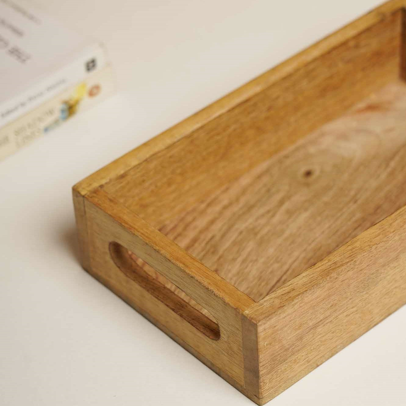 Classy Wooden Tray - Small