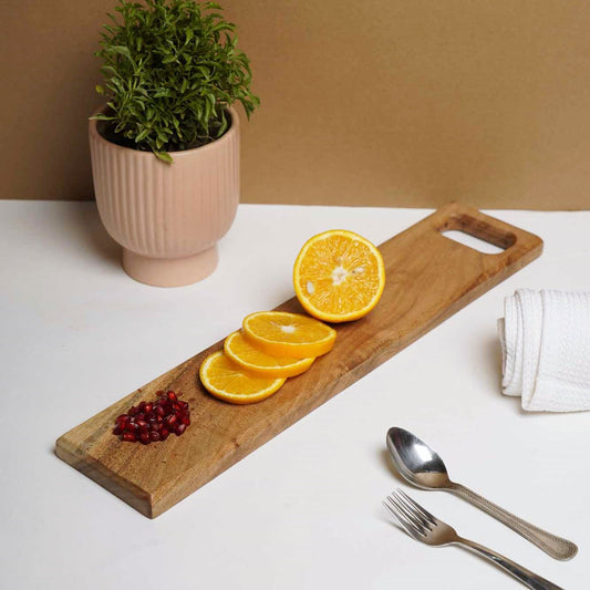 Footlong Chopping Board/Serving Platter – Acacia Wood